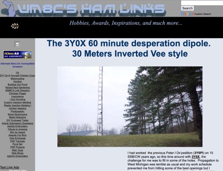 30 m inverted V dipole in 60 minutes