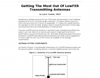 Getting The Most Out Of LowFER Antenna