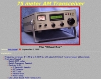 75 meter AM Transceiver