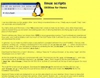 W3DHJ - lunix utilities for Radio Amateurs