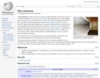Slot Antenna at Wikipedia