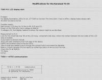 Modifications for the Kenwood TS-50