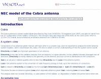 The Cobra antenna