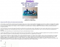 QRP AM CW transmitter