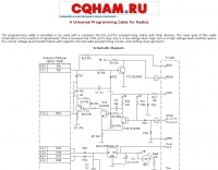 Universal Programming Cable for Radios
