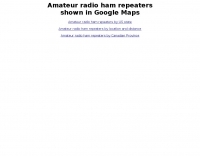 Ham Radio Repeater Maps