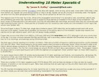 Sporatic-E on 10 meters band