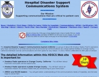 HDSCS Hospital Disaster Support Communications System