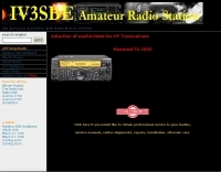 TS-2000 mods by IV3SBE