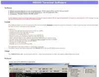 M8000 Terminal Software