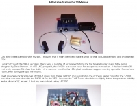 A Portable Station for 30 Metres
