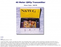 40 Meter QRP Transmitter