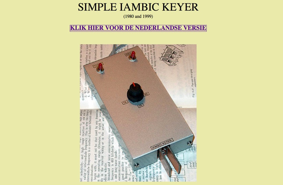 A simple iambic keyer