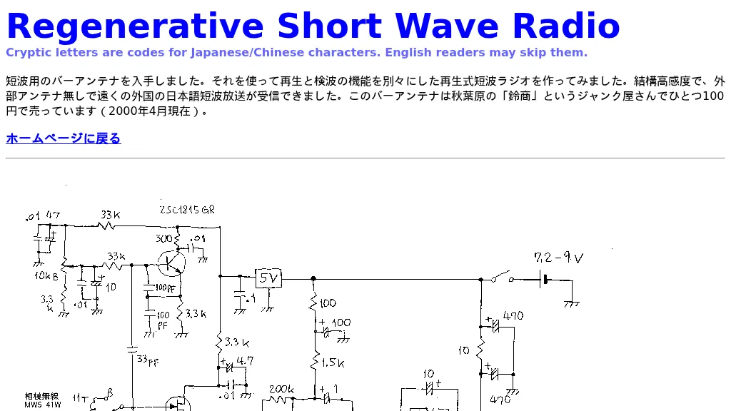 7N3WVM Regen Receiver
