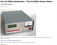DL4MEA Wattmeter