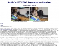 KE5PBW  Regenerative Receiver