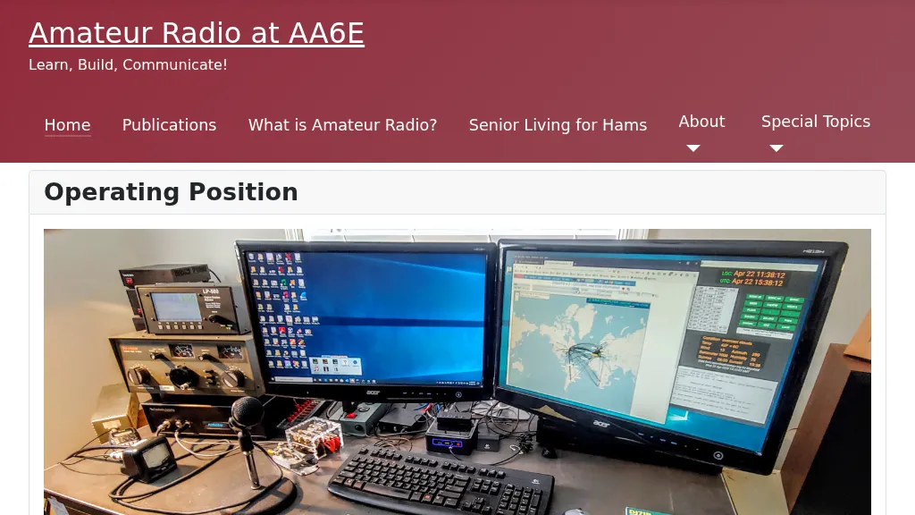 Amateur Radio AA6E