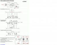 Power supplies with UA78