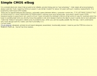 Simple CMOS elbug