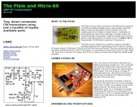 The Pixie and Micro-80