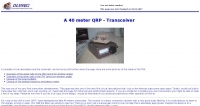 A 40 meter QRP Transceiver