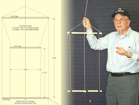 A Hanging Rectangular Loop Antenna