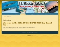IOTA EU-110 Log St Nikola Isl
