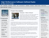 High Performance Software Defined Radio