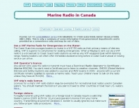 Marine Radio in Canada
