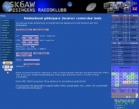 SK6AW Maidenhead Locator Conversion