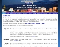 Sierra Nevada Amateur Radio Society