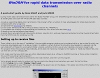 G6GVI's data transmission page