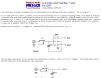 QRP Tuner Plan