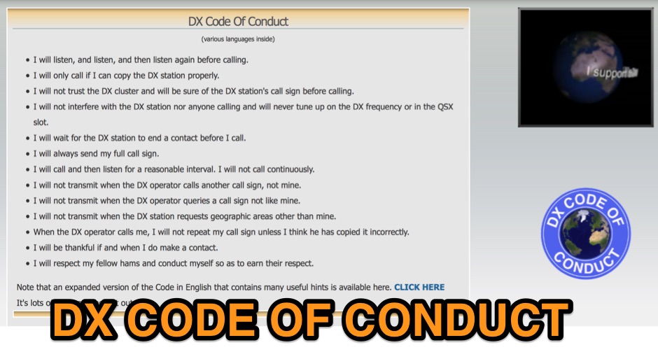 DX Code of Conduct