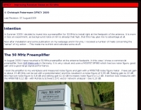 Improving Receiver Noise on 50 MHz