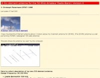 6 Elements Yagi for 50 MHz