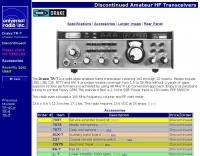 Radio Equipment/HF Transceivers/Drake TR7