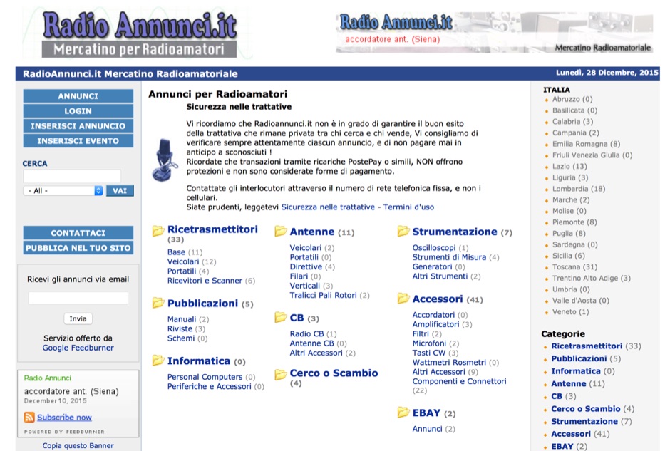 Ham Radio/Regional/I Italy