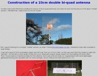 23cm double bi-quad