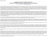 Installation of FT817 RF Speech Clipper by DF4ZS