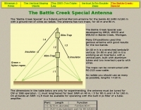 The Battle Creek 40 80 160 m antenna