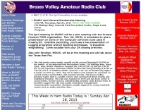 Brazos Valley Amateur Radio Club