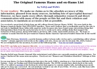 Ham Radio/Famous Hams