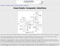 Dual Radio Computer Interface