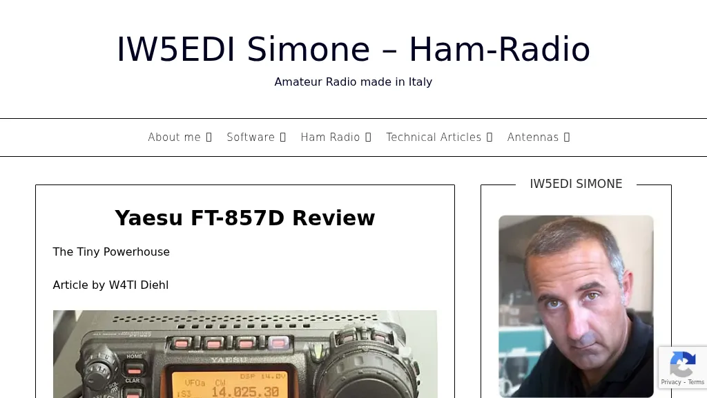Yaesu FT-857 by We4TI