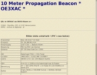 DX Resources/Beacons/10 meter beacons