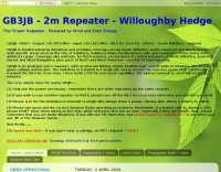 GB3JB 2m Repeater - Willoughby Hedge