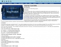 TinyTrak 4 and APRS
