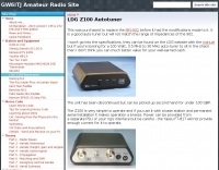 LDG Z100 Autotuner by GW6ITJ