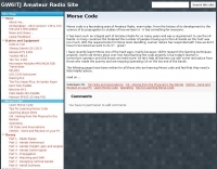 Learning Morse Code by GW6ITJ